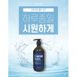 Real Moto Nature Cool Shampoo Scalp Shampoo / 리얼모토 네이처 쿨샴푸 두피샴푸