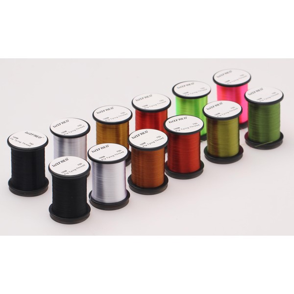 Wifreo Fly Tying Thread Fly Fishing Materials for Dry/Wet/Nymph/Streamer Flies.