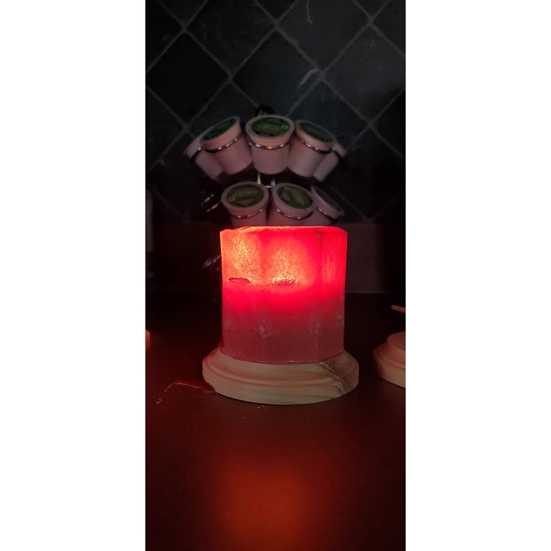 Enchanted Surprises: Hand-Poured Palm Wax Candles with Hidden Crystals