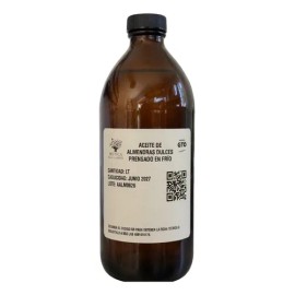Aceite De Almendras Dulces Prensado En Frío Lt                                                                                                        