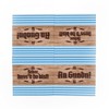 itenga Napkins Bavarian Blue White Schee Dass'd Do Bist/An Guadn