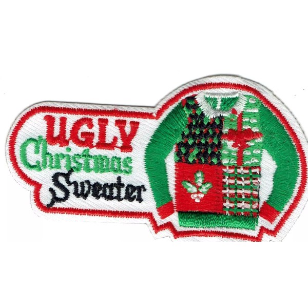 Girl Boy Cub UGLY CHRISTMAS SWEATER Contest Fun Patches Crest