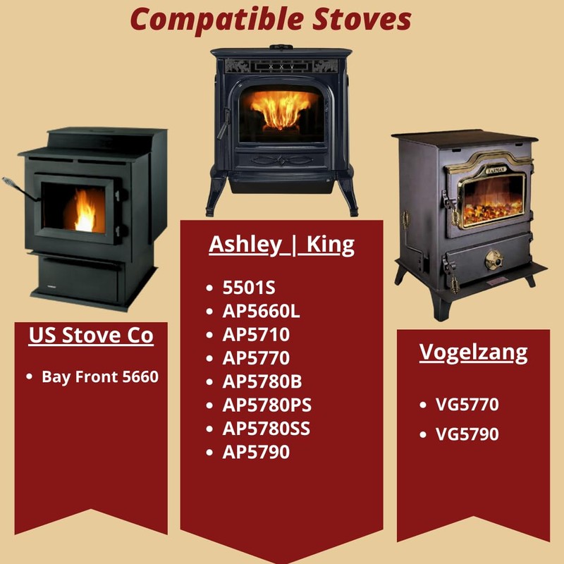 US Stove 80602 Bay Front 5660 Combustion Exhaust Blower Motor