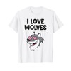 Wolf Lover Wolf I Love Wolves T-Shirt