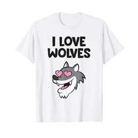 Wolf Lover Wolf I Love Wolves T-Shirt