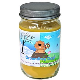 Sugar Creek Candles | Groundhog Day (Gingerbread and Sugar Cookie) Soy Scented Candle - Holiday Candles Collection | 100% Natural - Non Toxic | 16 oz Mason Jar
