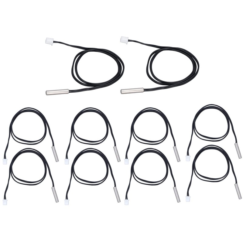 FTVOGUE Sondas de Sensor de Temperatura de 10 Piezas, Termistor
