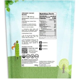 Food To Live Granos De Cacao Orgánico Food To Live 450 G