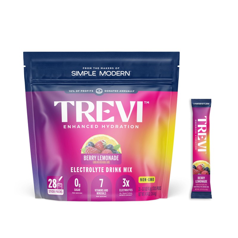 TREVI™ Everyday Sugar Free Electrolytes - Essential Drink Mix Hydration