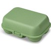 EGGS TO GO MINI Egg Box Natural Leaf Green