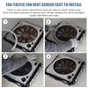 Adabuing RV Vent Screen Roof Fan Frame Parts Replacement for