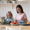 Shopwithgreen Wheat Straw Dinnerware Sets, 20 PCS Microwave Unbreakable Plates