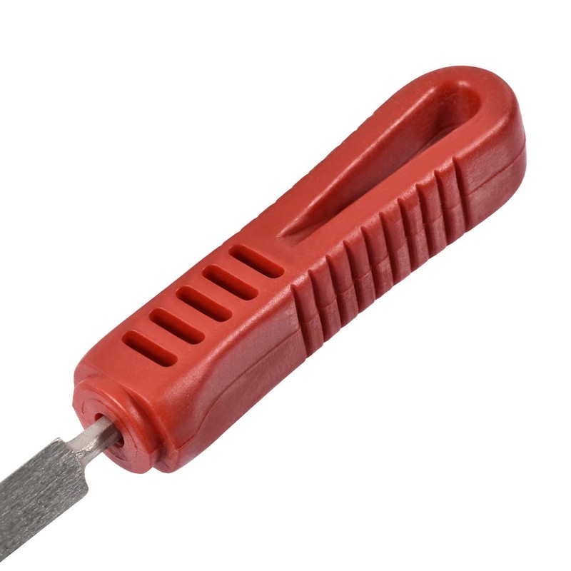 uxcell Diamond File 6 Inch Triangle File Diamond Coated Plastic