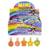 Henbrandt Bubble Magic Touchable bubbles in shaped mini bottles 5cm for party bags Pack of 8