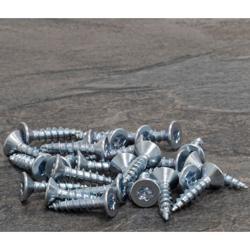 AERZETIX - C68217 - Set of 25 Self-Tapping Wood Screws