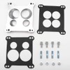 KIPA Carburetor Adapter Manifold 2696 Four-Hole Square-Bore to Spread-Bore Replace