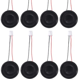 Metal Shell Round Internal Magnet Speaker 2W 8 Ohm (Pack of 8)