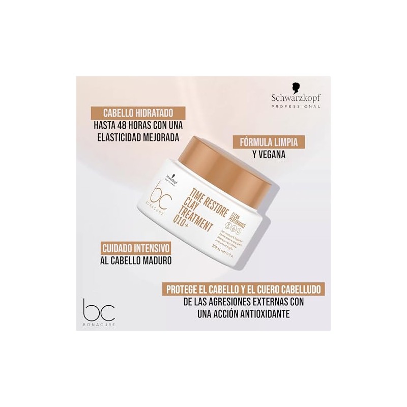 BONACURE - Time Restore Mascarilla Tratamiento de Arcila Q10 200