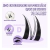 Kit De Extensiones De Pestañas Foxeye B Wispy Diy Bq
