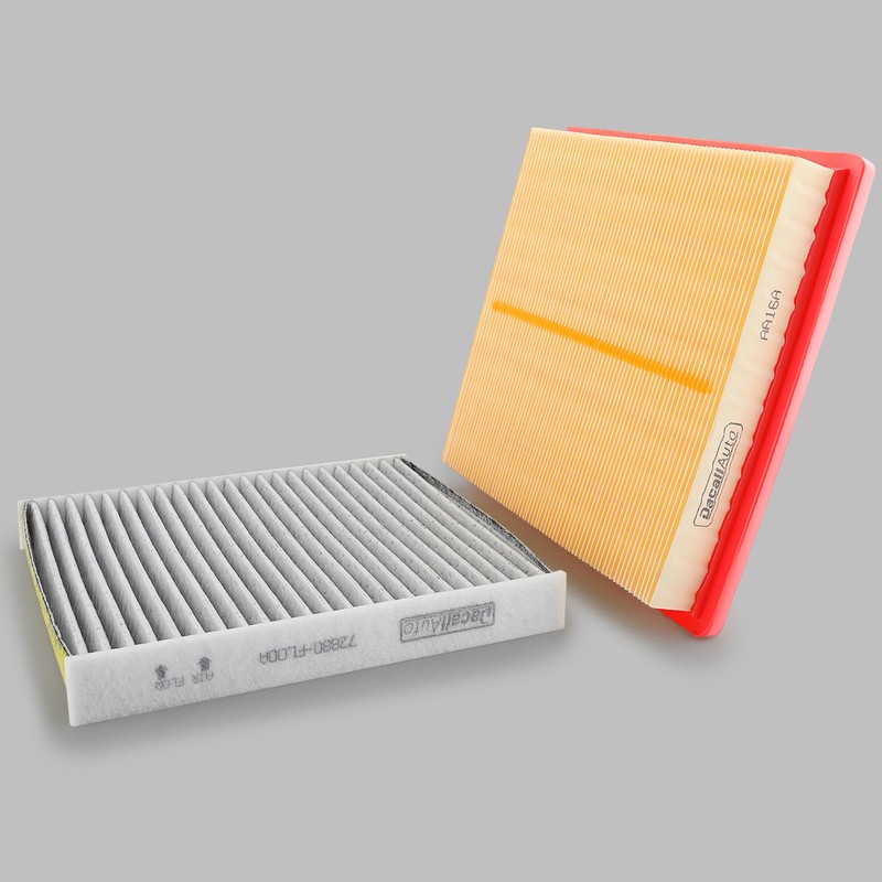 Dacall Activated Carbon Cabin & Engine Air Filter Set fit