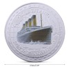 Moneda conmemorativa chapada en Titanic de 100 años y regalo