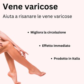 Aenea - Natural cream against varicose veins and swollen legs and ankles 100 ml - with Centella, mint and horse chestnut