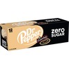 Dr Pepper DR PEPPER and Cream Soda Zero Sugar, 12