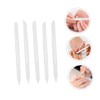 OHPHCALL Essential Nail Tools 5pcs Crystal Glass Nail Files Buffer
