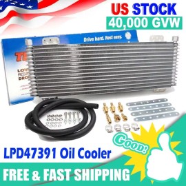Tru-Cool, True-Cool Tru Cool 40K Automatic Transmission Oil Cooler GVW Max LPD47391 Heavy DutyW/Boxu