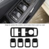 KIMISS 5Pcs Car Window Switch Button Cover, ABS Window Switch