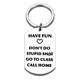 KINMES Stocking Stuffers for Girls 16-18, Gifts for College Girls Students, Cool Things for Teens Boys, Birthday Easter Christmas Gifts for Teenagers 14-18, Funny Gag Keychain for Daughter Son