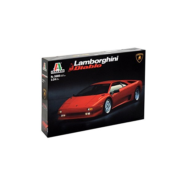 Italeri 1:24 Lamborghini Diabolo Vehicle, 3685