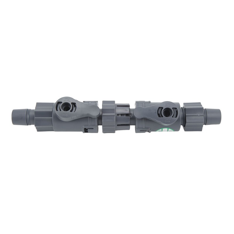 Aquarium Water Control Connector Double Valve Leakage Proof Quick Release