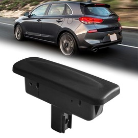 Compatible with Trunk Tailgate Handle Release Button for 2013-2017 Hyunda1 Elantra GT & K1a Ceed 2013-2018, Replaces 81260-A5000, Black Liftgate Latch Switch