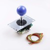 SANWA JLF-TP-8YT Original Joystick Dark Blue - for Arcade Jamma
