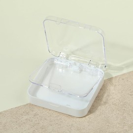 LIFOOST Press On Nails Storage Box Handmade Nails Double Layered Nail Art Display Box Artificial False Nail Organizer Case Nail Packaging Box for Nail Art Home Salon Use