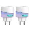 ANTELA WiFi Smart Socket Alexa 2.4/5 GHz, with Current Measurement,