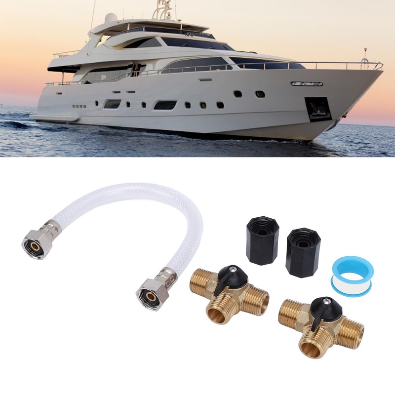 RV Water Heater Hose Kit, Bypass Winterizing Made Easy with