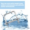 HOLAHOLA U Shackle Threaded M8 Shackle Bolt 100x71mm U Bolt