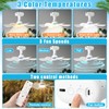 Grinsvalley 1 Set Solar Ceiling Fan with Light, 12w Solar