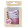Baked with Love Pink Baking Cups, Cupcake Cases, Greaseproof Baking