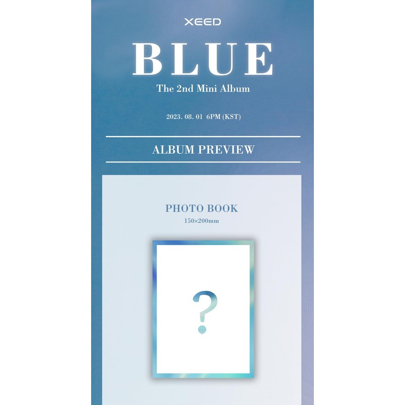 XEED - Blue (2nd Mini Album)