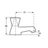 CORNAT LI90 1935 Lisa Pilar tap Chrome