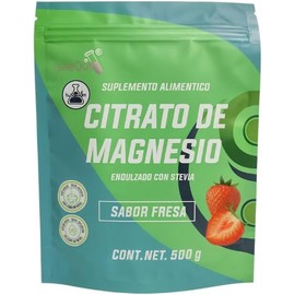 Citrato de Magnesio con sabor fresa 500 gr