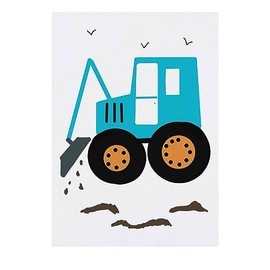 Azeeda 'Digger' Temporäres Tattoo - Hautfreundlicher & Ungiftiger Abziehbild · Wasserfest (TO00063439)