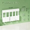Metal Straw Holder for Cabinet Doors, Magnetic Cup and Straw