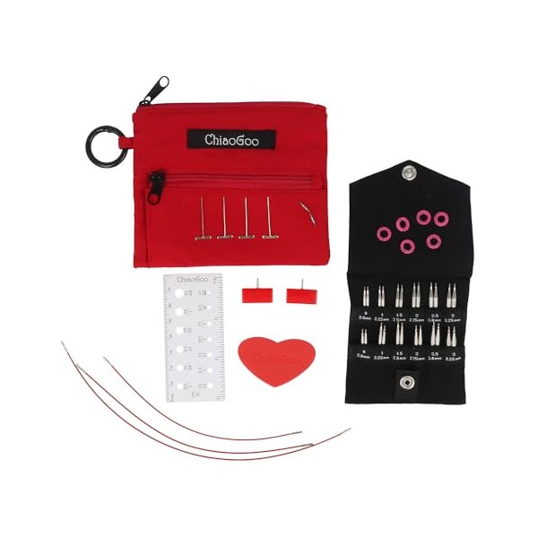 ChiaoGoo Twist Lace Short Combo Pack 5+8cm 2.00-3.25mm - 1pc