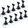 2 Sets Acrylic Nail Display Stand Nail Tip Practice Holder