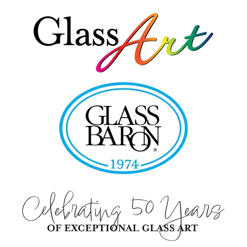 Glass Baron Sea Turtle with Blue Coral Figurine