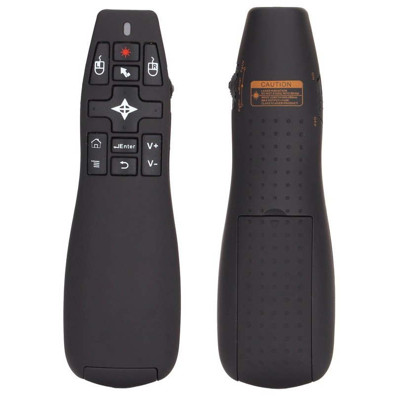 Presentation Clicker USB 2.4GHz with Air Mouse Function Smoothly Operation